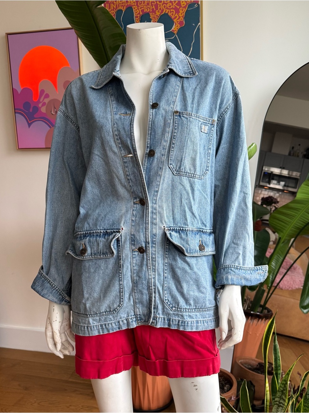 90s Oversized Denim Jacket